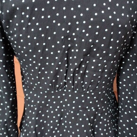 Essentials by ABS Polka Dot Blouse - Picture 7 of 14